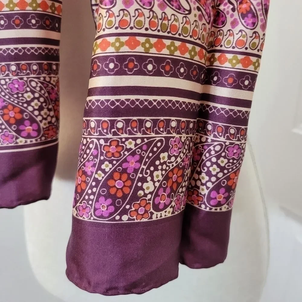 Vintage Echo Silk Rectangle Scarf Japan